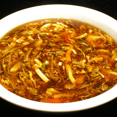 Sopa de agria y picante