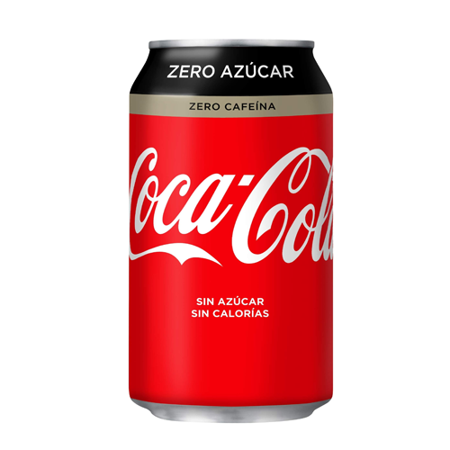 COCACOLA ZERO SIN CAFEINA